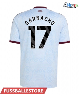 Günstige Aston Villa Alejandro Garnacho #17 3rd trikot 2026-27 Kurzarm